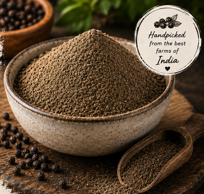 Black pepper powder